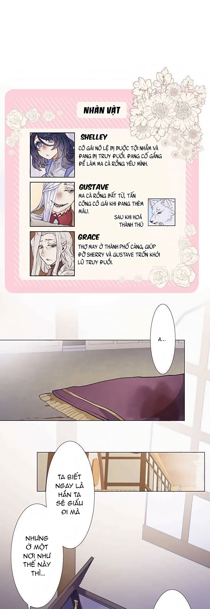 cô gái bị truy đuổi và chàng ma cà rồng chapter 28.1 3