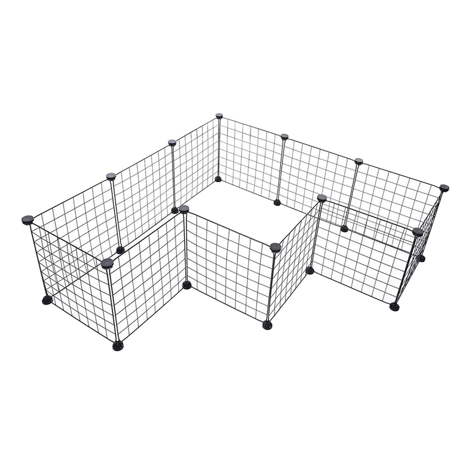 Dog Playpen Indoor Outdoor Dog Playpen Pet Fence for Hedgehog Rabbit Hamster