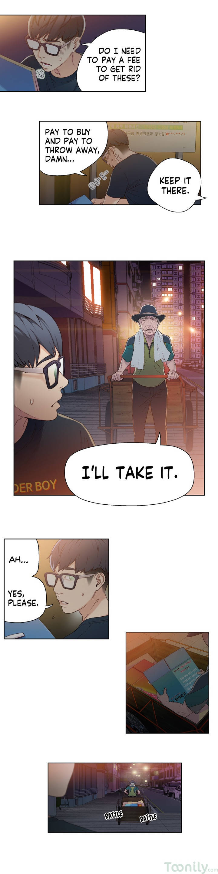 [raw] anh chàng ngọt ngào chapter 3 7