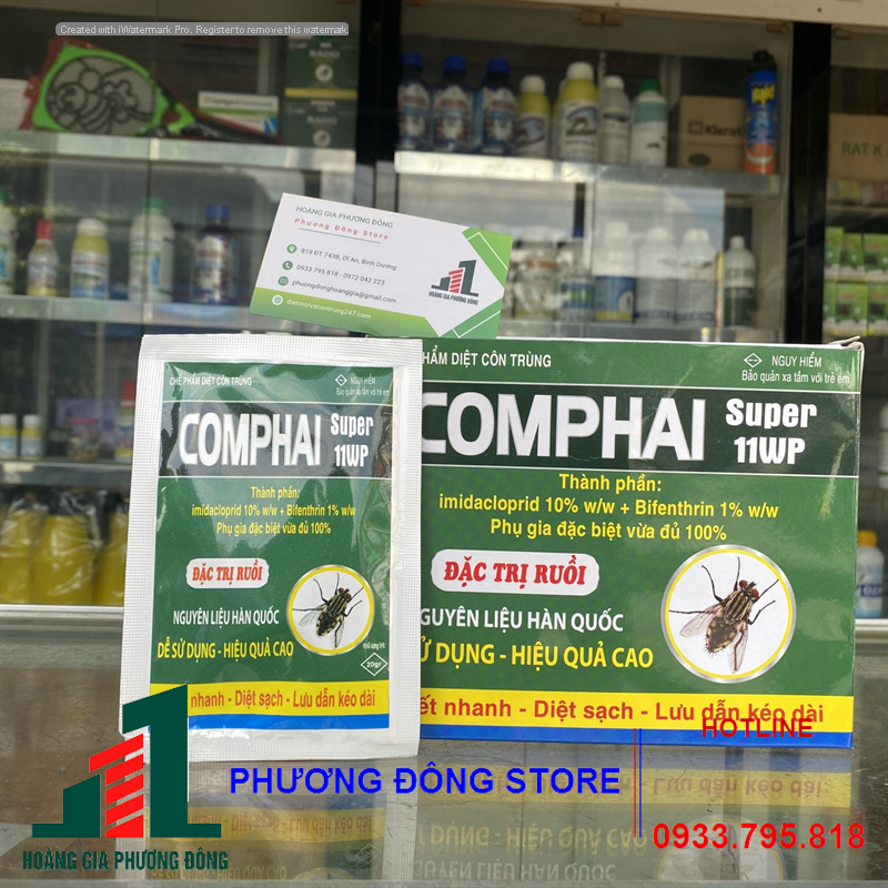 Thuốc diệt ruồi hiệu quả tận gốc Comphai super-20g