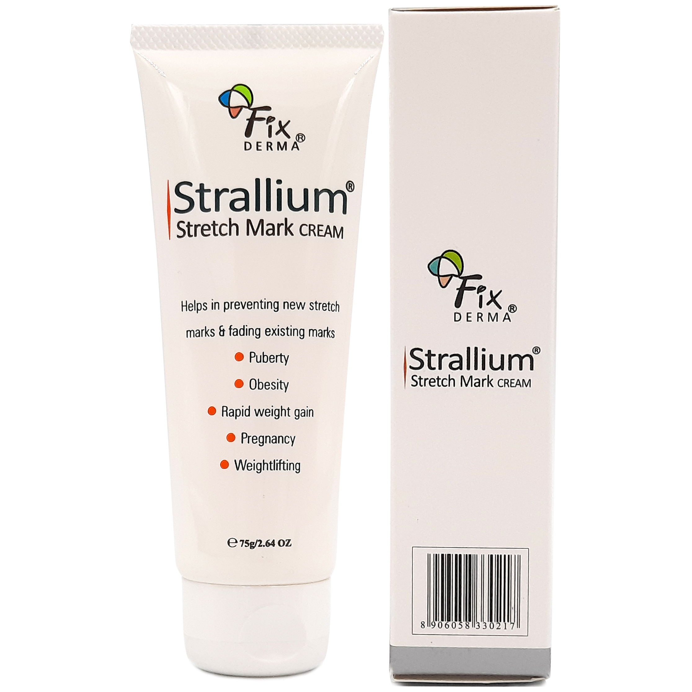 Kem làm mờ vết rạn da Fixderma Strallium Stretch Mark Cream (75g)