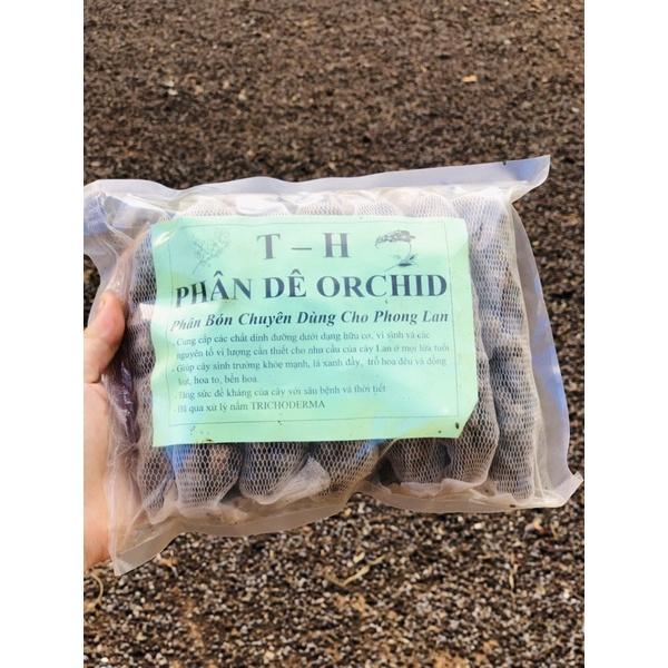 Phân Dê Túi Lưới Dùng Cho Hoa Lan Đã Xử Lý Gói 12 túi 15cm