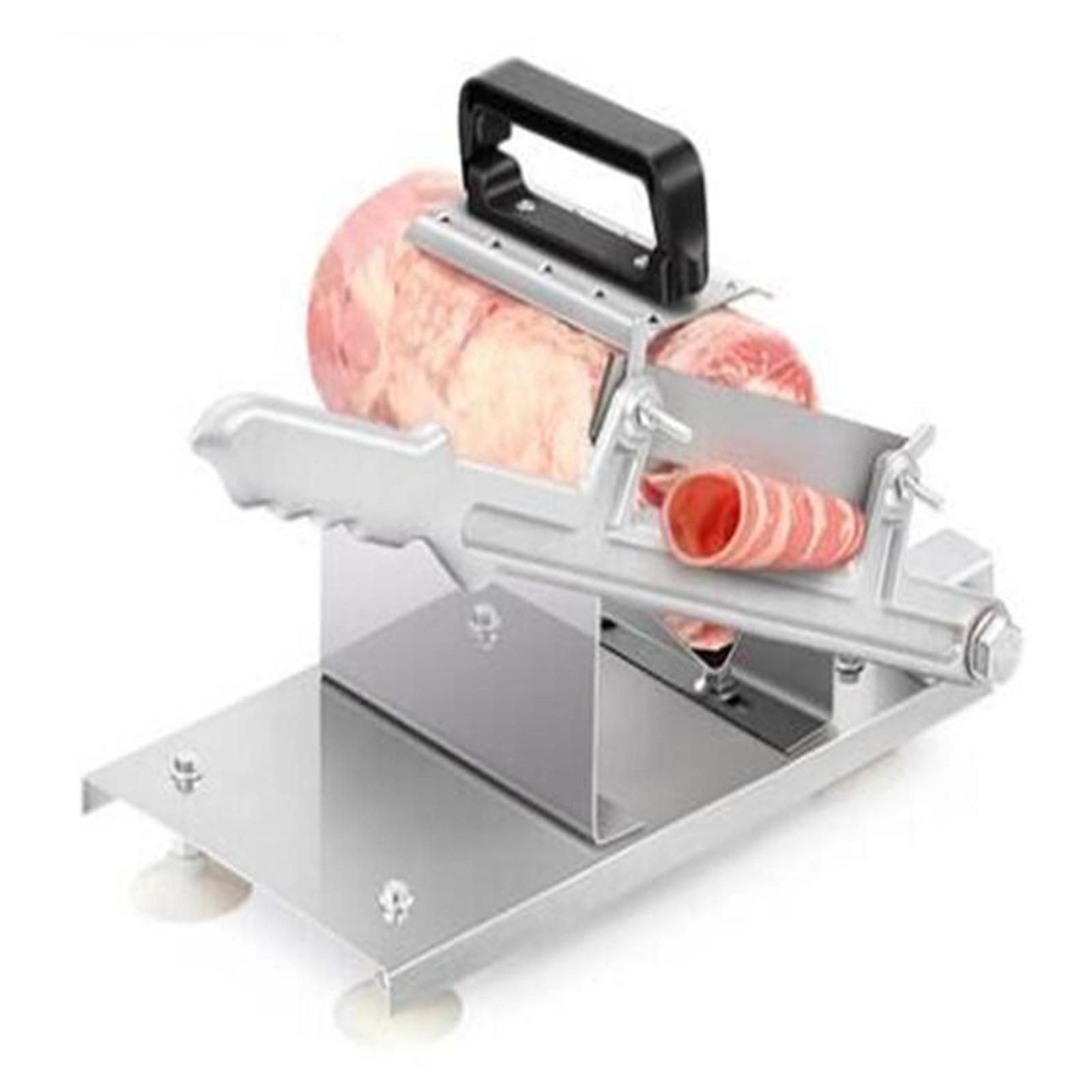 Manual Frozen Meat Slicer Beef Mutton Roll Slicer for Home Cooking Hot Pot