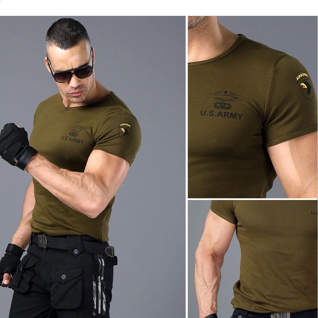 Áo Thun Nam Lính Mỹ US ARMY - Áo Phông Nam cotton Quân Đội Mềm Mịn Thoáng Mát Dáng Ôm Body Hàng Chính Hãng