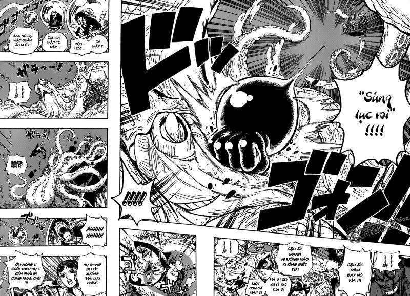 đảo hải tặc - one piece chapter 605 14