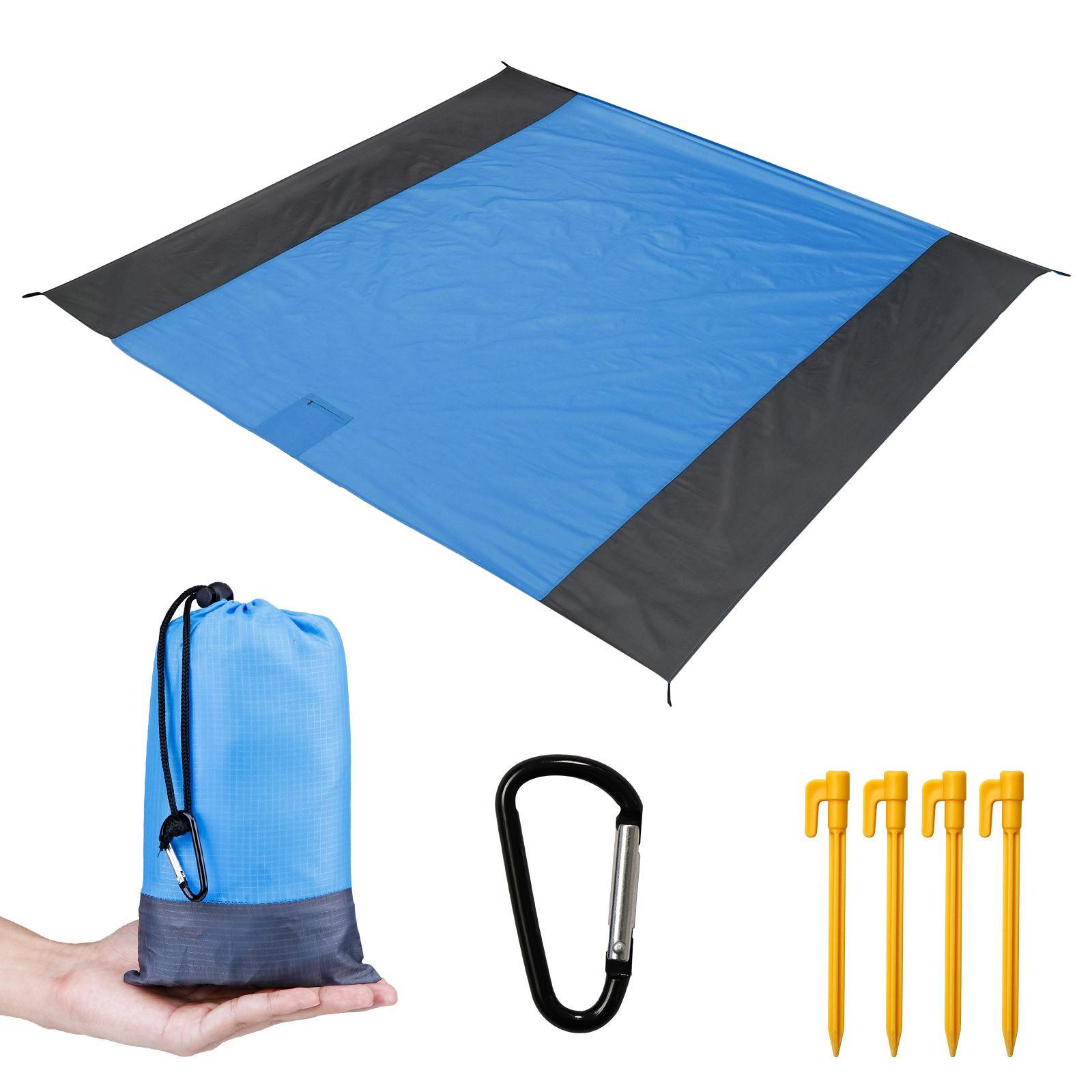 Outdoor Picnic Blanket Portable Beach Accessories for Hiking,