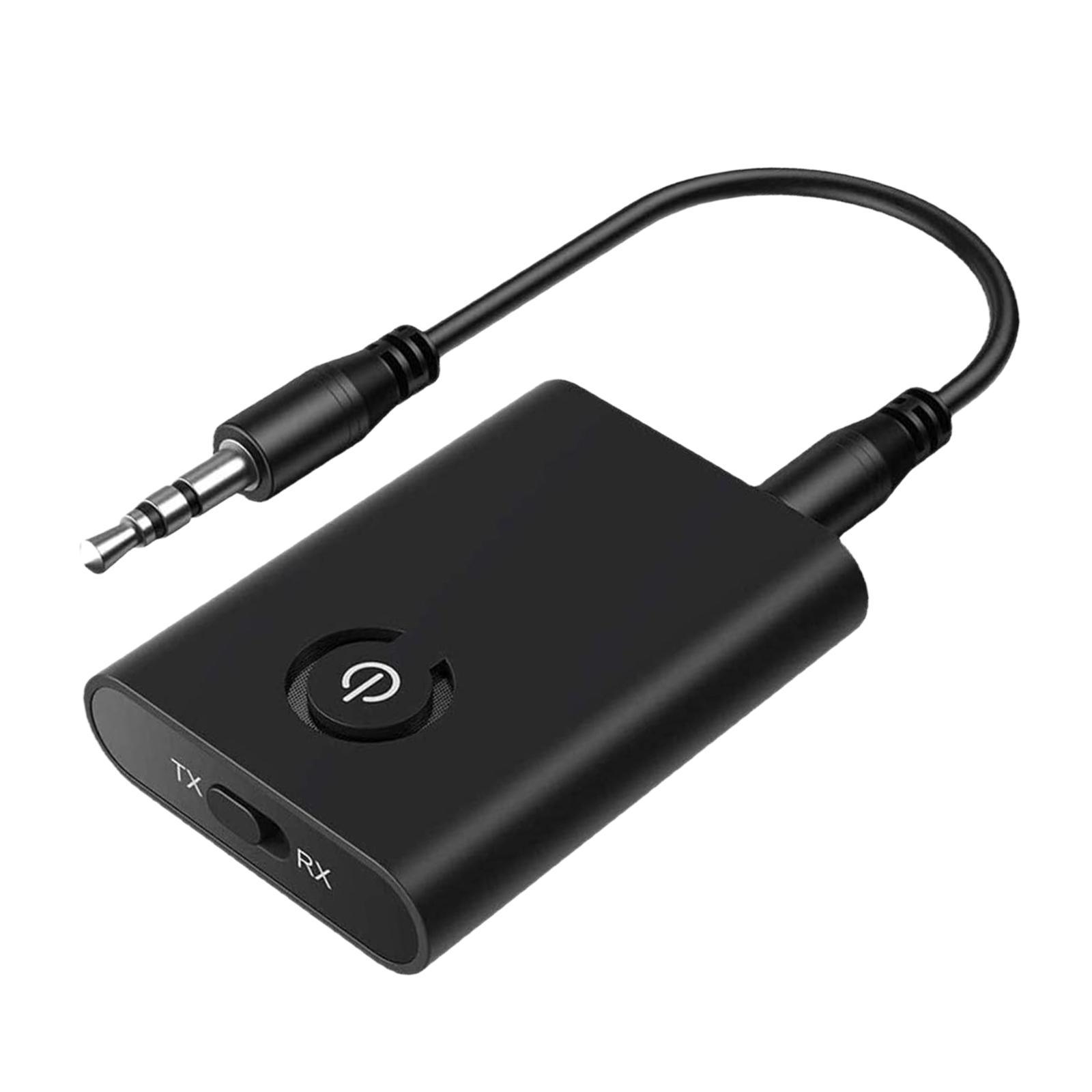 Receiver Transmitter Adapter 3.5mm Jack Handsfree HiFi Music for Car Speaker