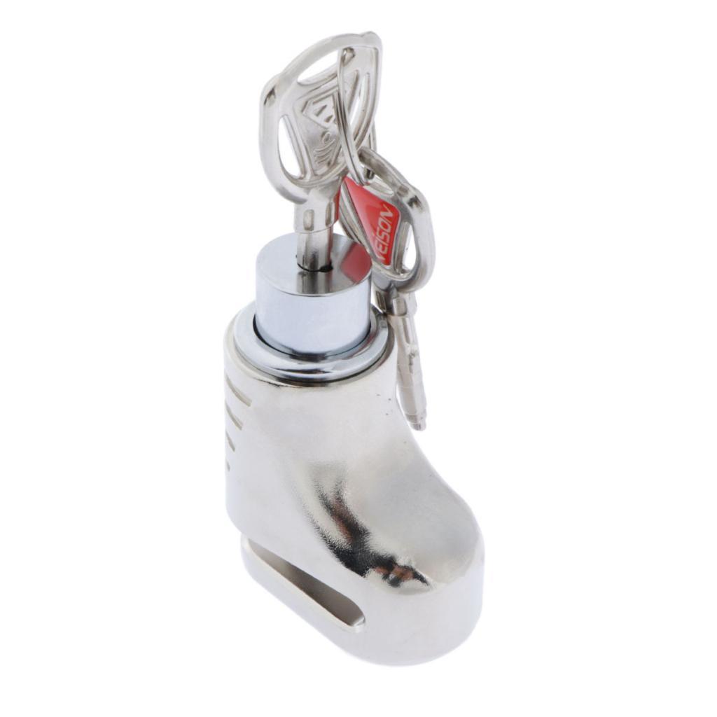 Zinc Alloy Waterproof Motorcycle Antitheft Wheel Disc Brake Lock