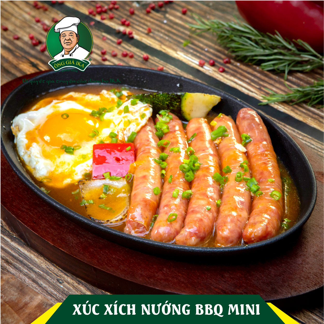 Xúc xích Nướng BBQ 300g