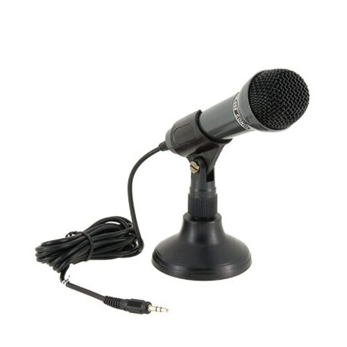 MICRO CHO MÁY TÍNH SM-098 GIẮC 3.5 LY, THU ÂM , CHAT VOICE, LIVESTREAM - JL