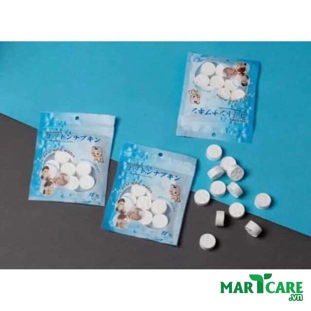 ️️ Nikkori - 10 Khăn Nén Dạng Viên Sản Xuất Theo Công nghệ Nhật Bản