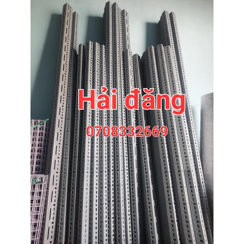 Kệ sắt V lỗ Bậc thang 2 Tầng kKHUNG SẮT V3x3CM