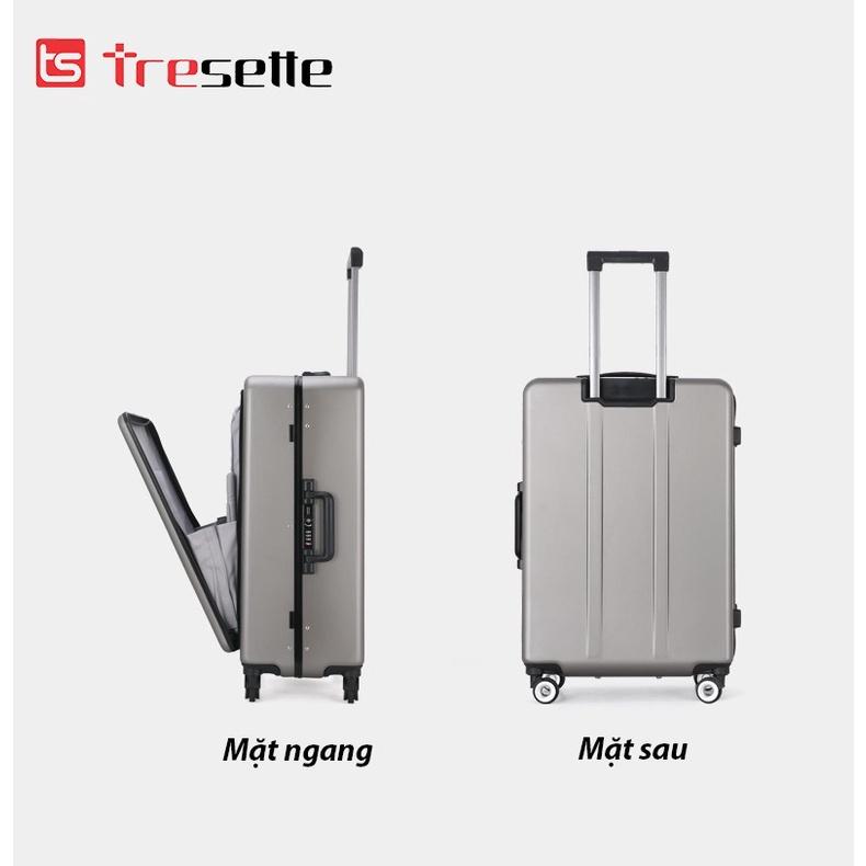 BFQ2ST500KTL: giảm 8% cho đơn từ 500K Vali khoá sập có cổng sạc USB nhập khẩu Hàn Quốc 8002