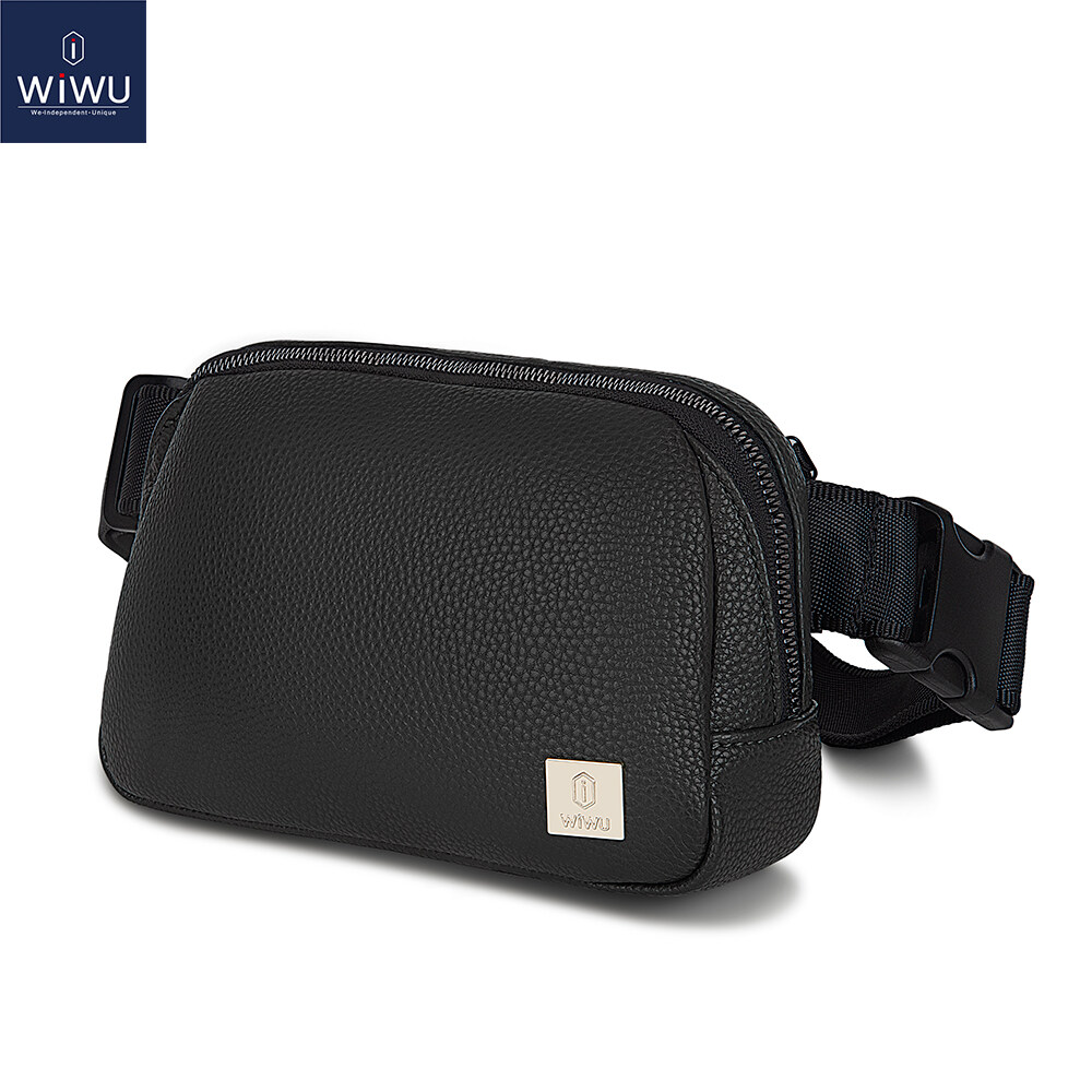 Túi Đeo Chéo WiWU Lulu Crossbody Chống Thấm Nước, Chống Bám Bẩn, Dễ Lau Chùi, Chống Mài Mòn - Hàng Chính Hãng