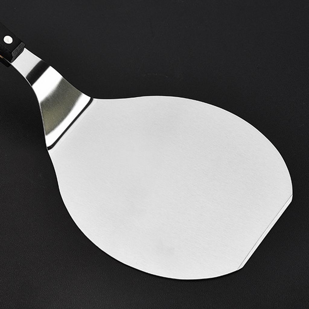 2x Stainless Steel Pizza Peel Pizza Spatula Pizza Paddle with Plastic Handle