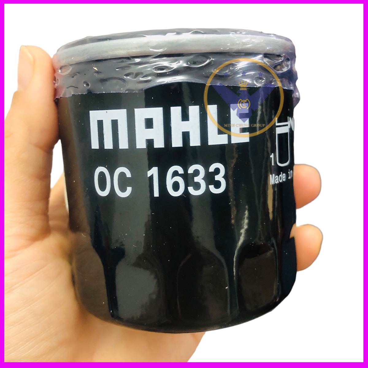 Combo 2 Lọc nhớt chính hãng Mahle OC-1633 cho xe Mazda 2,3,6, Cx 5, CX 8, CX 9