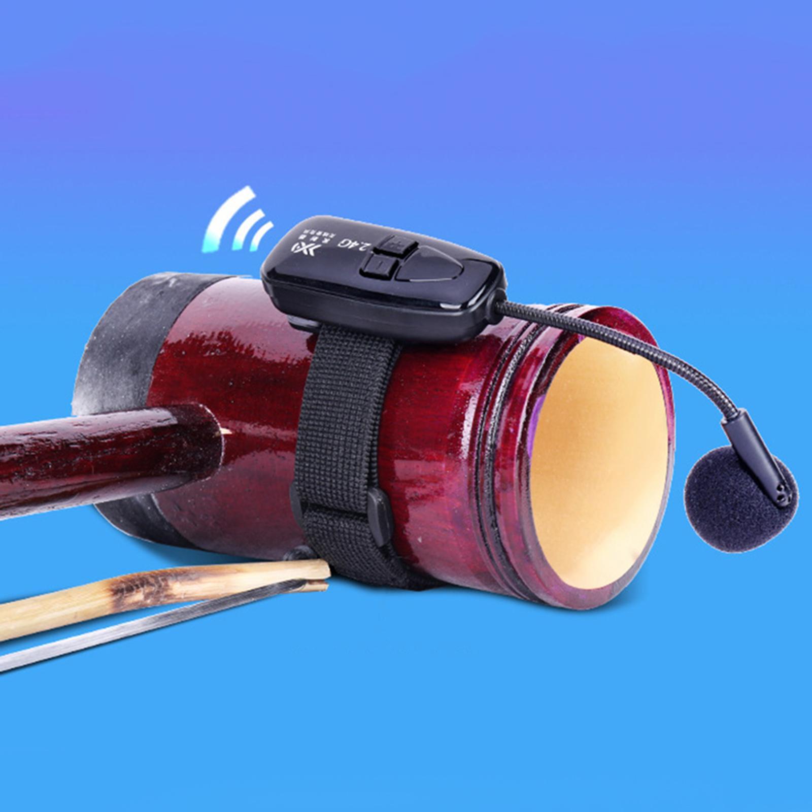 2.4G Wireless Microphone Receiver Mic Erhu Microphone for Gaming