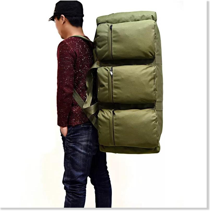 ️ Ba lô siêu tải Mountaineering Bag Black Max XXL