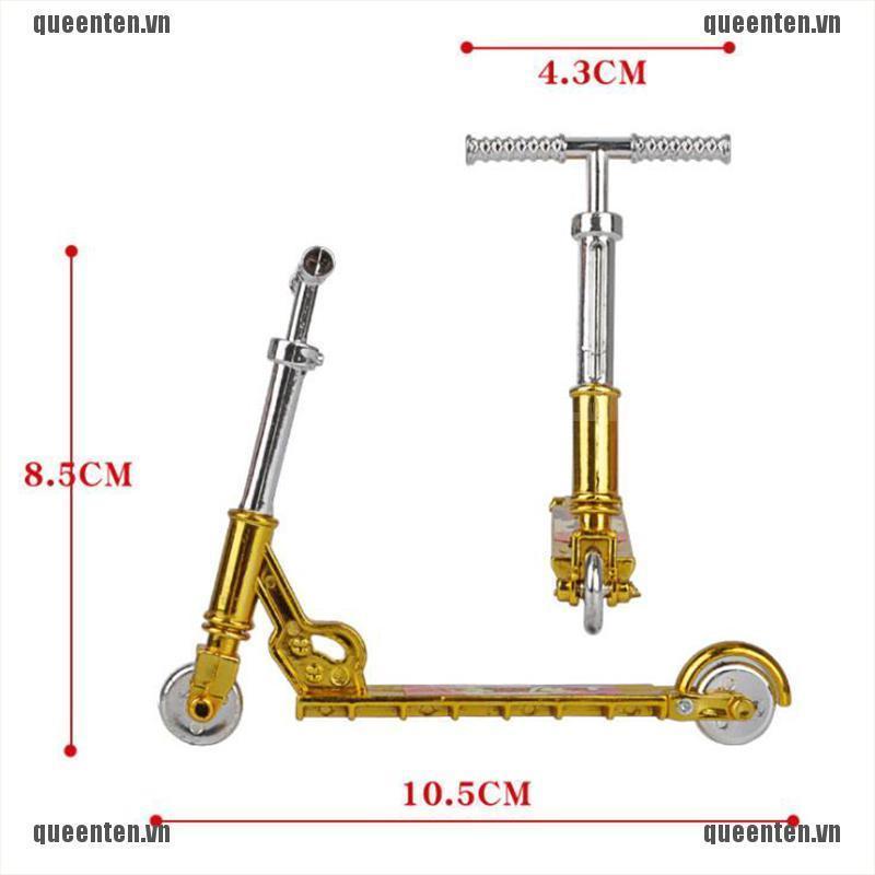 Mini Scooter Child Educational Toy Finger Scooter Bike Fingerboard Skateboard QUVN
