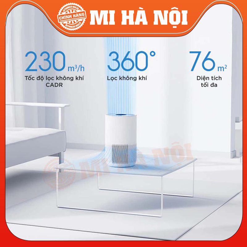 Máy lọc không khí Xiaomi Air Purifier 4 Compact – Bản Quốc Tế - Hàng chính hãng