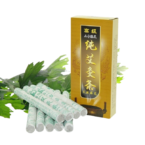 Con lăn ngải cứu đồng đôi đả thông kinh lạc, giảm béo. Hộp 10 nhang ngải , Hộp 12 miếng dán nhiệt giảm đau vai cổ gáy,thắt lưng