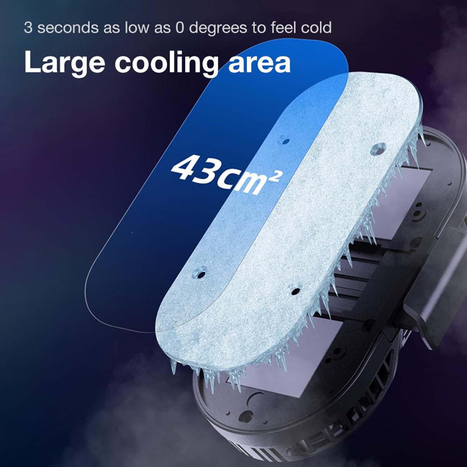 Mobile Phone  Gaming Phone Cooler Black