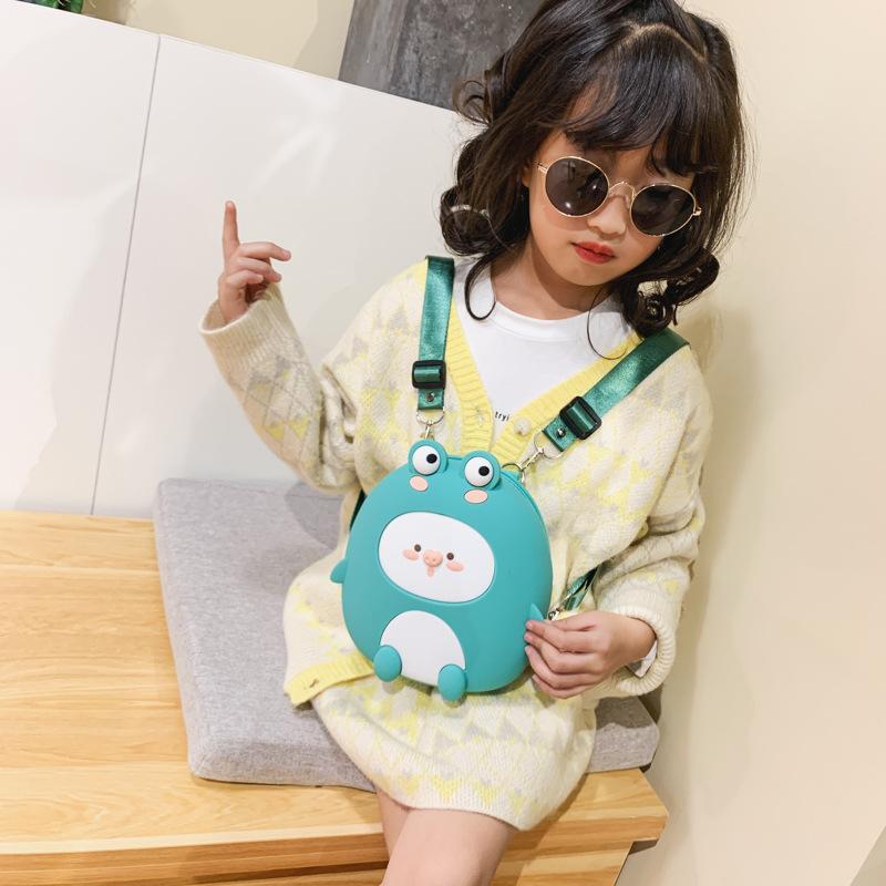 Bé gái Bé Trai Lưng Dẻo Silicone Trẻ Em Ba Lô Hoạt Hình Dễ Thương Mẫu Giáo Schoolbag Trẻ Em Túi Du Lịch Trẻ Em Học Túi