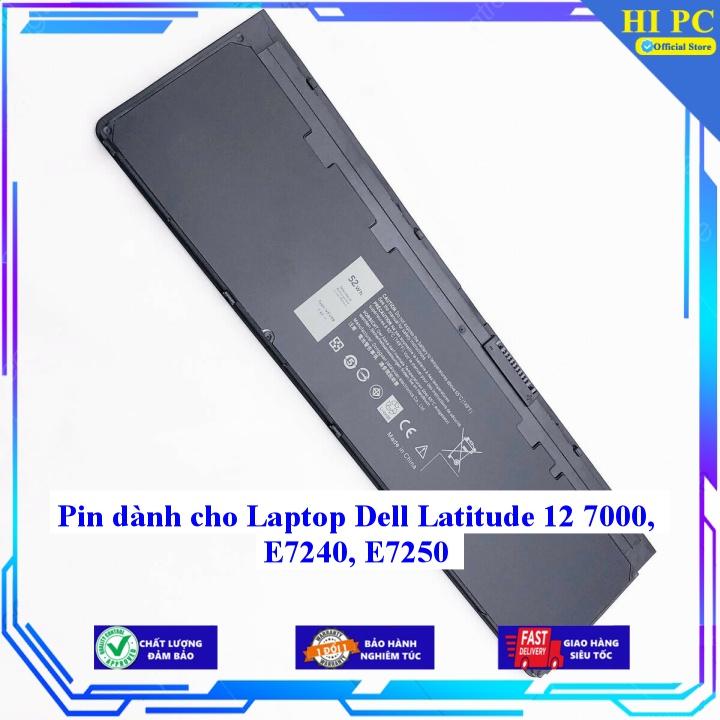 Pin dành cho Laptop Dell Latitude 12 7000 E7240 E7250 - Hàng Nhập Khẩu