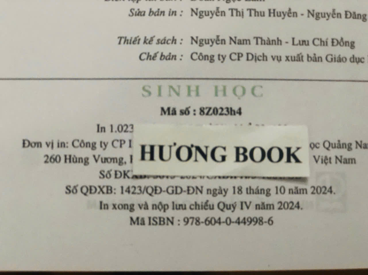 Sách - Sinh Học Campbell