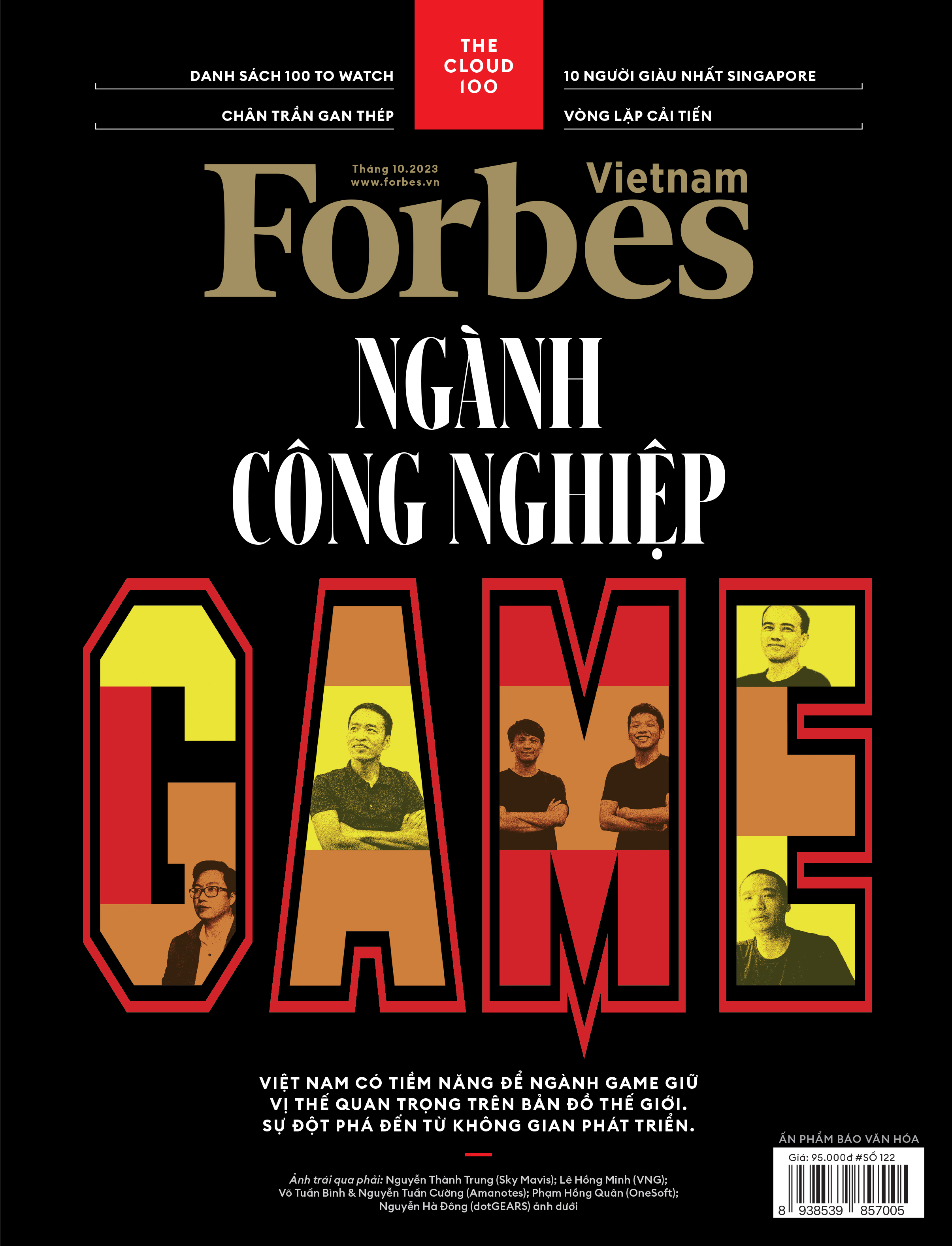 NGÀNH CÔNG NGHIỆP GAME - Tạp chí Forbes Việt Nam - Số 122 (tháng 10.2023)