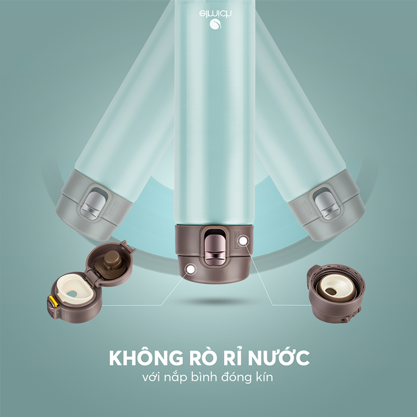 Bình giữ nhiệt Elmich inox 304 EL-8295 dung tích 500ml - Hàng chính hãng