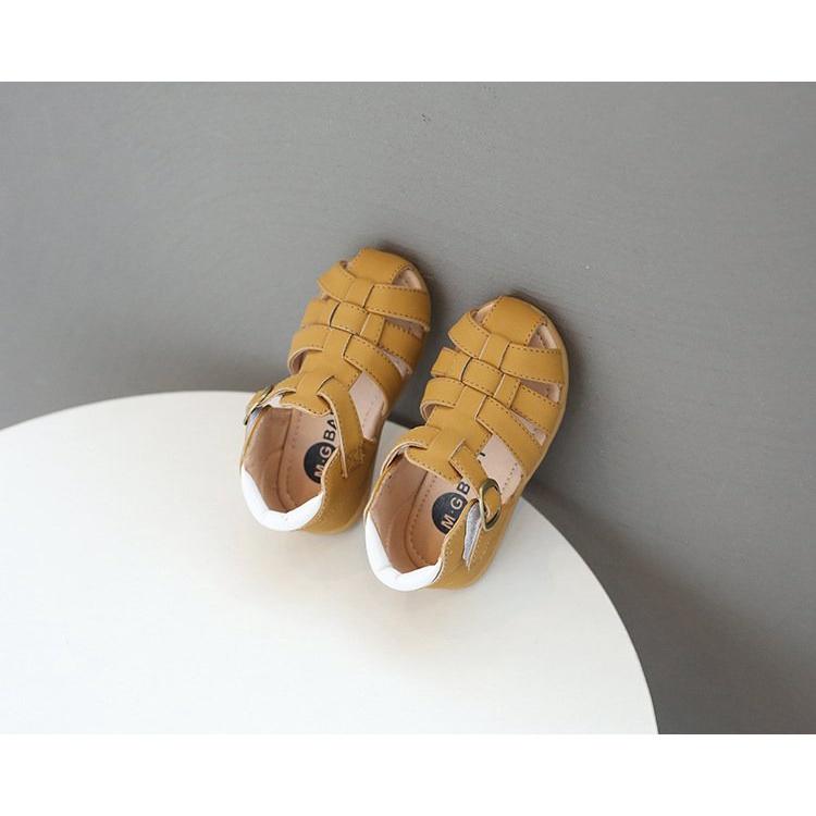 Giày sandal quai hậu cho bé trai phong cách Hàn Quốc size 21-30 hàng Quảng Châu cao cấp
