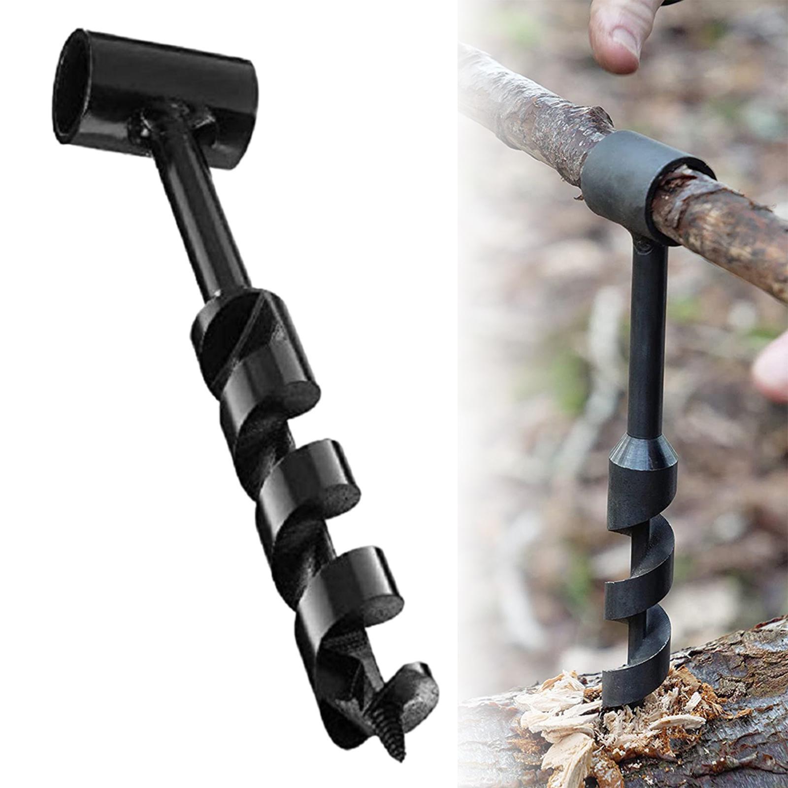 Garden Bits Hole Tool Shaft Drill Manual Drill Bit for Wood Drilling Backpacking