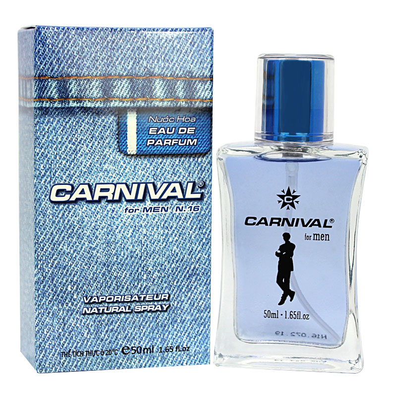 Combo Nước Hoa Nam Carnival N14 &amp; N16 (50ml x 2)