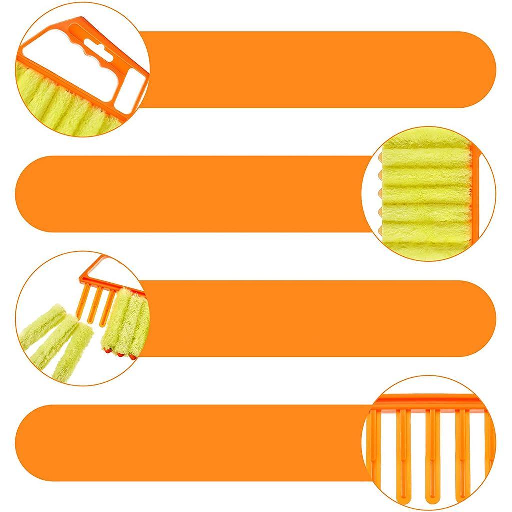 Blinds Duster 7 Finger Blinds Cleaning Brush for Window Air Conditioners