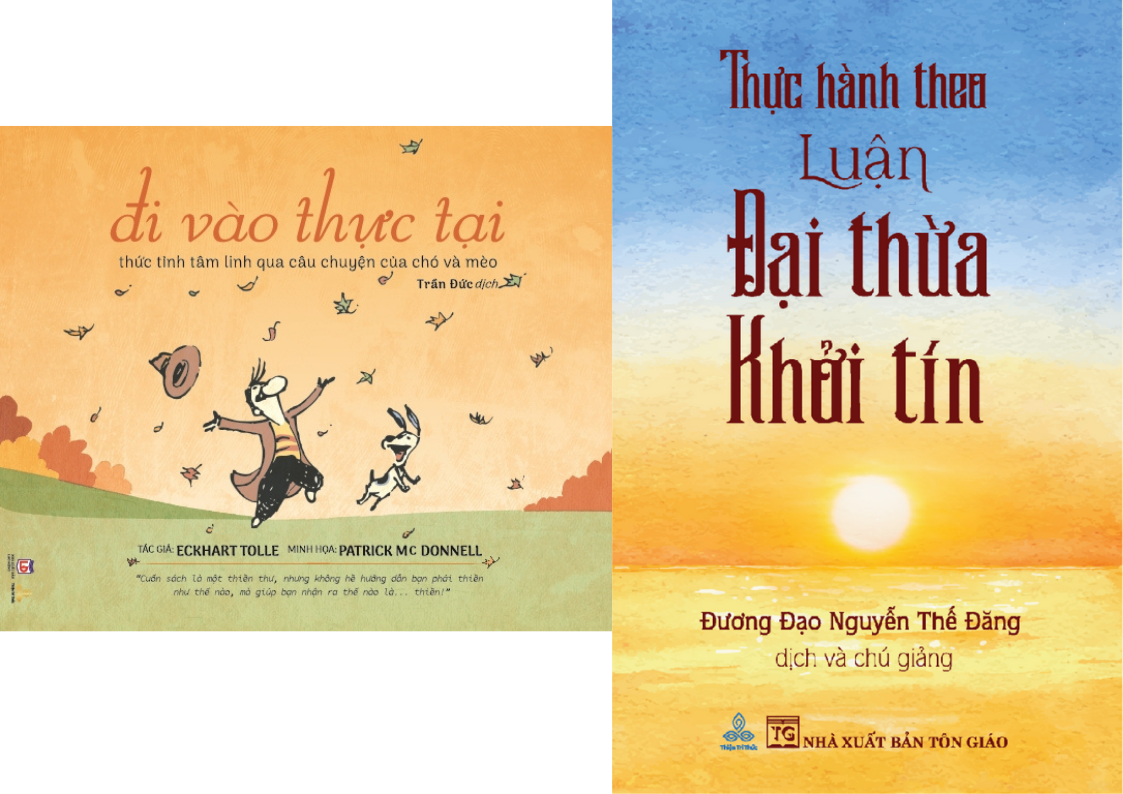 Combo sách Đi Vào Thực Tại; Thực Hành Theo Luận Đại Thừa Khởi Tín