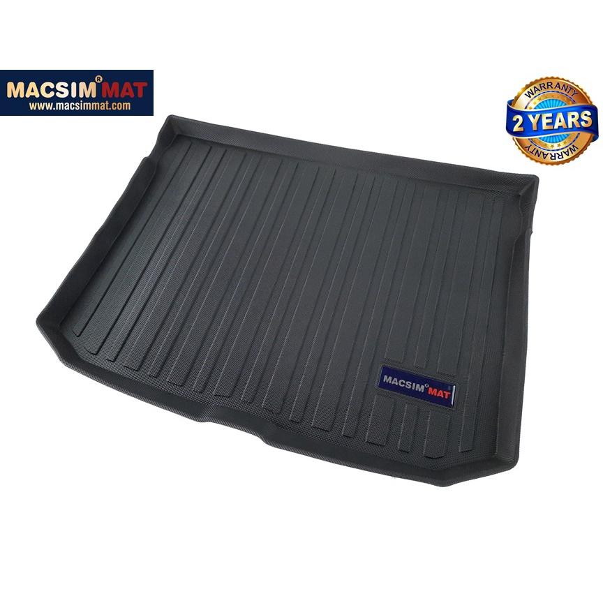 Thảm lót cốp xe ô tô Audi A3 2016-2018 nhãn hiệu Macsim hàng loại 2