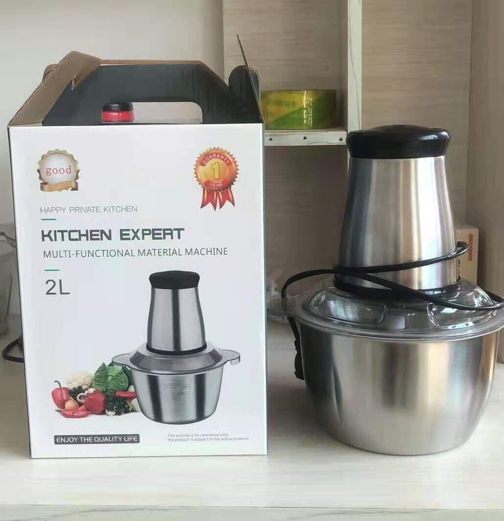 Máy Xay Thịt Đa Năng Cối Bằng Inox Lưỡi Dao Siêu Bén Công Suất 250W