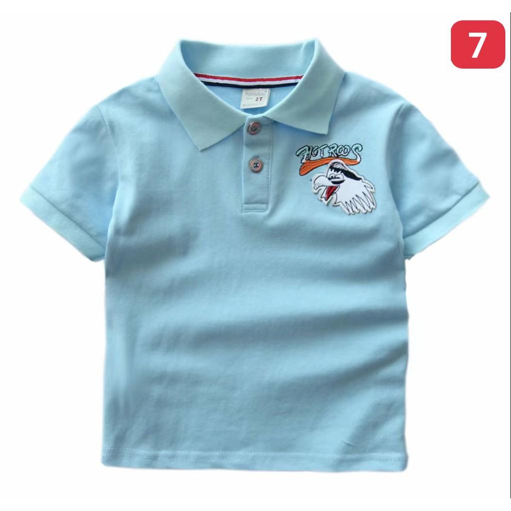 Áo cổ trụ bé trai size 18 tháng - 6 tuổi