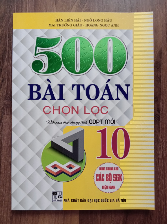 Sách - 500 bài toán chọn lọc 10