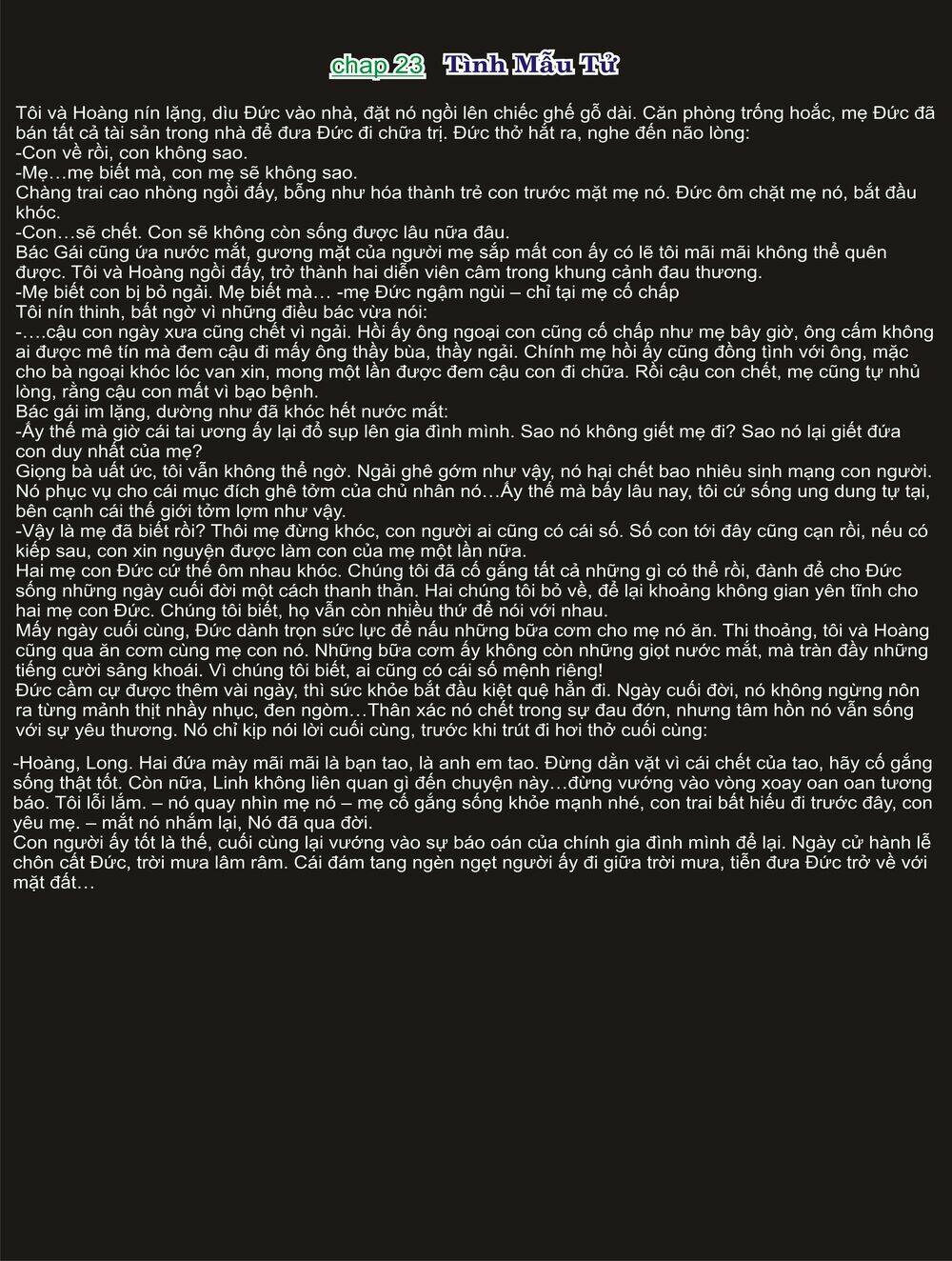 ngải! cuộc đời của tôi (phiên bản chính thức) ... chapter 23 1