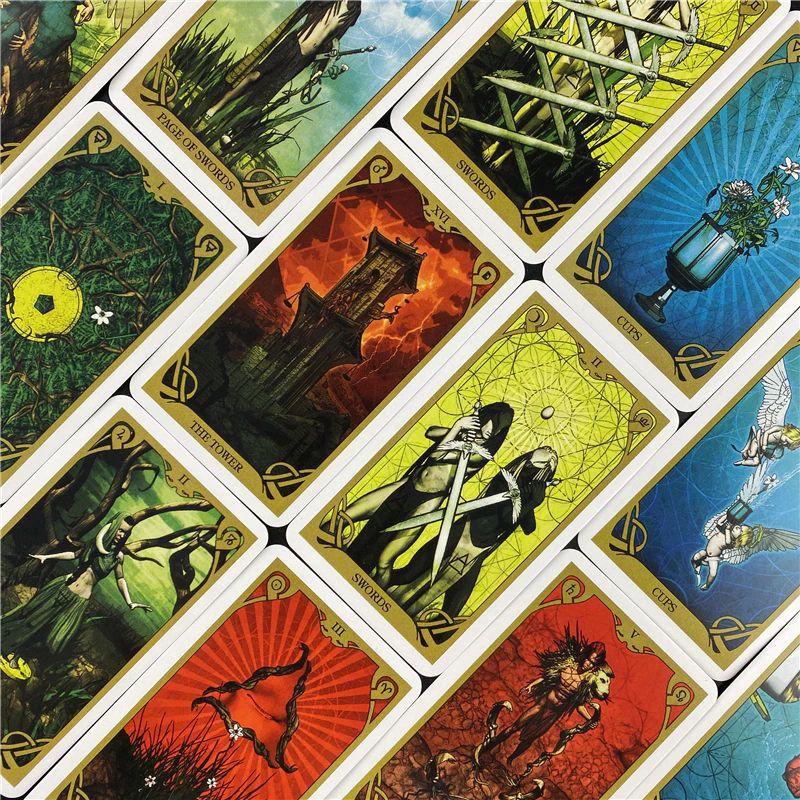 Bài Tarot Night Sun Tarot Tặng Đá Thanh Tẩy