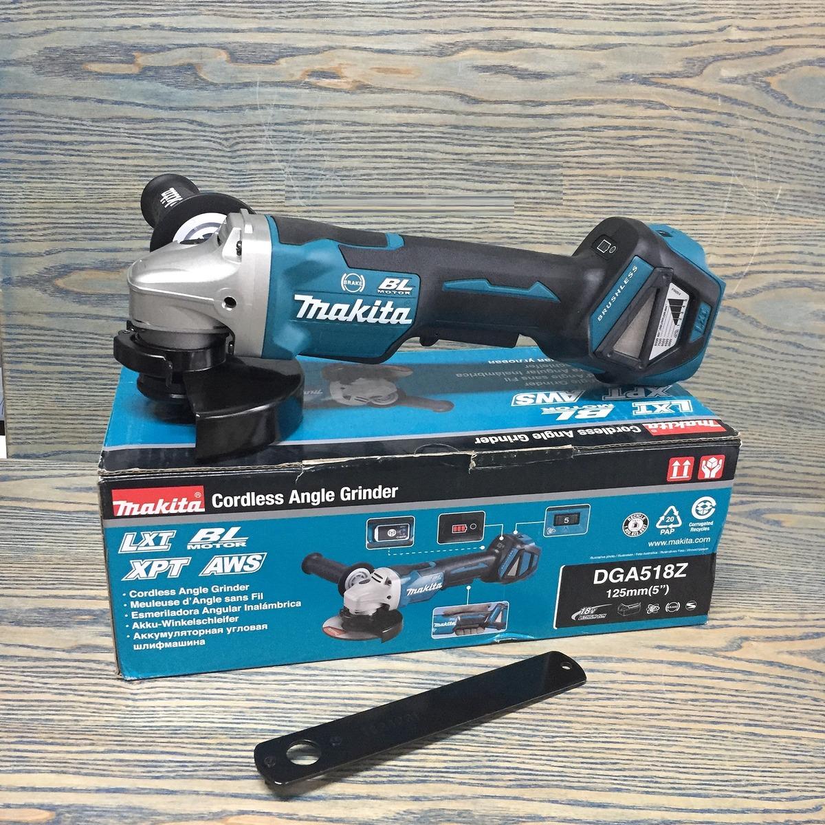 MÁY MÀI GÓC DÙNG PIN 18V 125MM MAKITA DGA518Z - HÀNG CHÍNH HÃNG