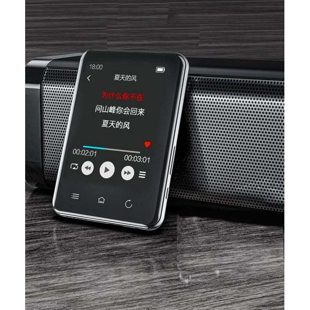 Tặng Tai Nghe - Máy Nghe Nhạc Cao Cấp Ruizu D66 Màn Hình cảm ứng 2.8 inch Hỗ Trợ Bluetooth 5.0 Bộ Nhớ 16Gb Hỗ Trợ Thẻ Nhớ Lên Đến 128Gb_ Hàng Chính Hãng