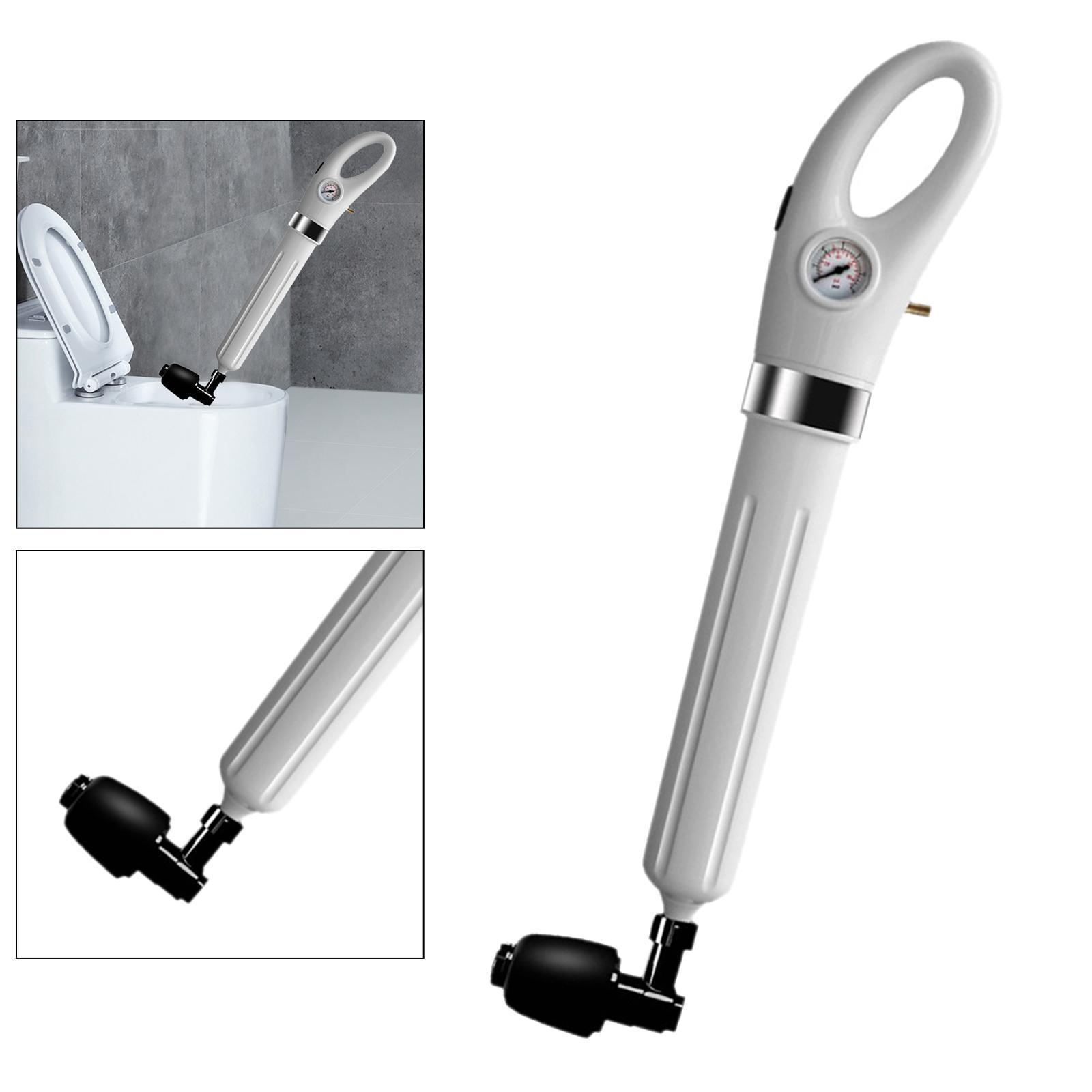 Toilet Air Pressure Inflator Plunger Pump Kit for Sink Clog Remover