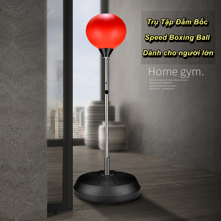 Trụ Đấm Bốc Phản Xạ Speed Boxing Ball Có Thể Điều Chỉnh Chiều Cao - Home Decor Furniture