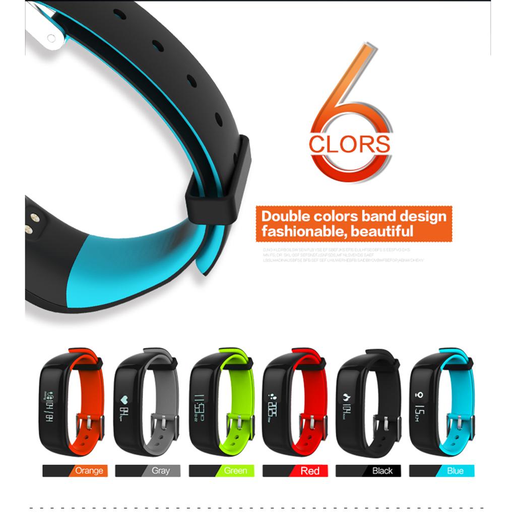 P1 SmartWatch Sweatproof Smart Watch Bracelet for Android HTC Sony Samsung Google Pixel /Pixel and iPhone 5 5S 6 6 Plus 7 Smartphones