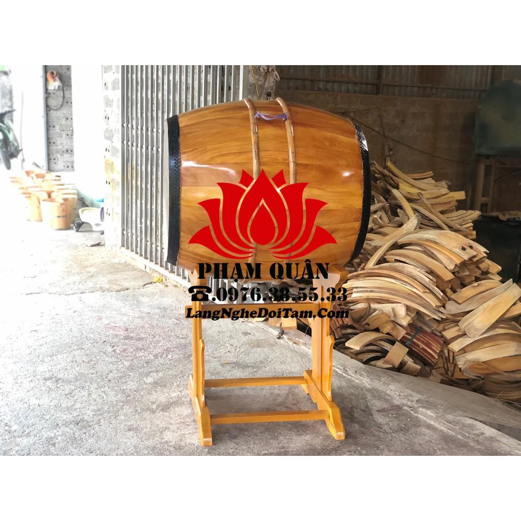 Trống trường học, trống đình chùa lễ hội tặng kèm giá trống