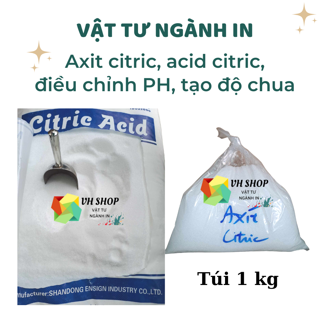 Axit chanh, acid citric, bột chanh điều chỉnh PH, bột tạo độ chua