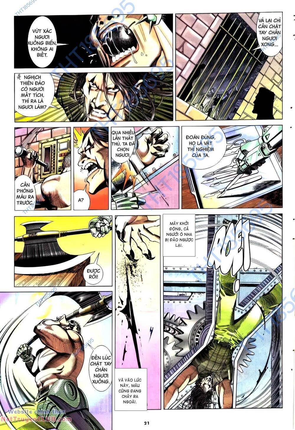 hắc báo liệt truyện chapter 350 21